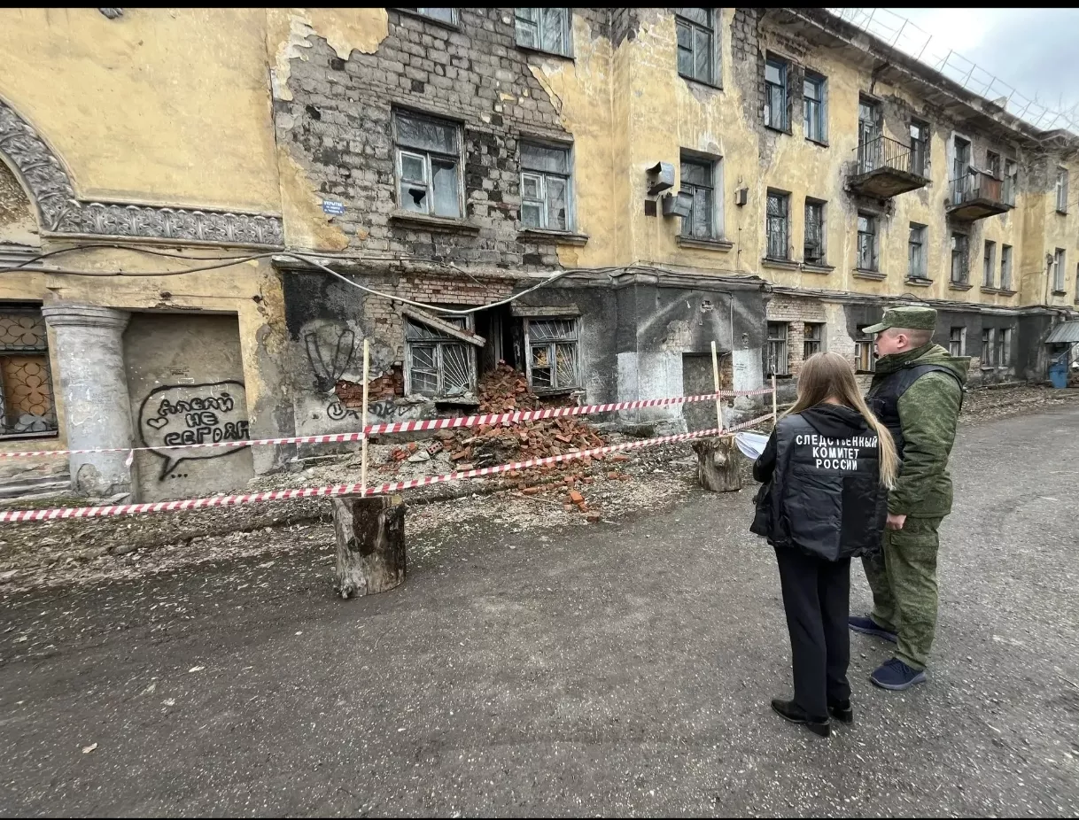 В Новокузнецке произошло обрушение аварийного дома