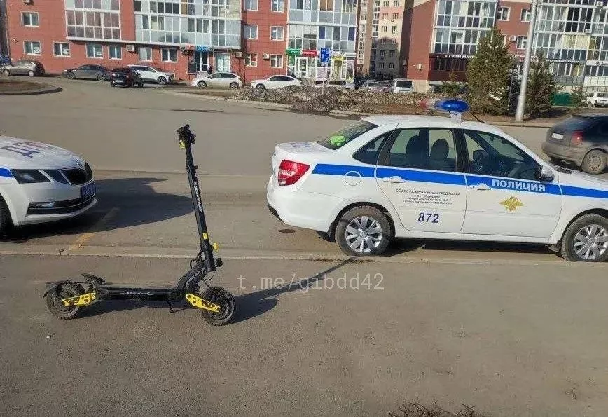 Кузбасские самокатчики начали «охоту» на велосипедистов