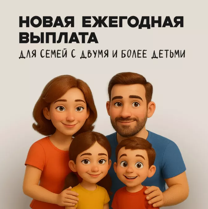 С новым видом социальной поддержки, родители