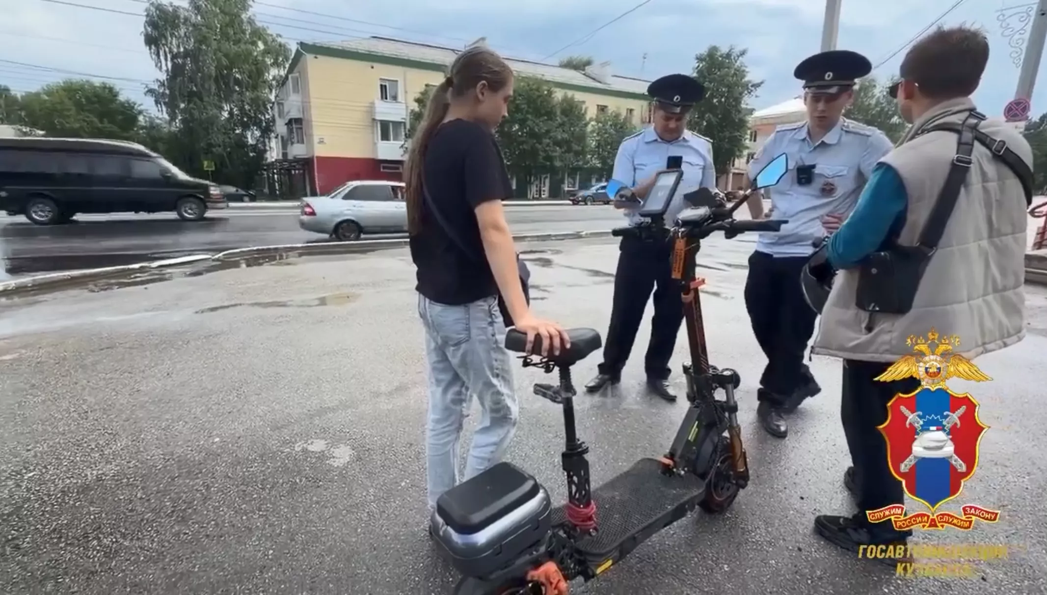 За езду на электросамокате жительница Кузбасса заплатит крупный штраф
