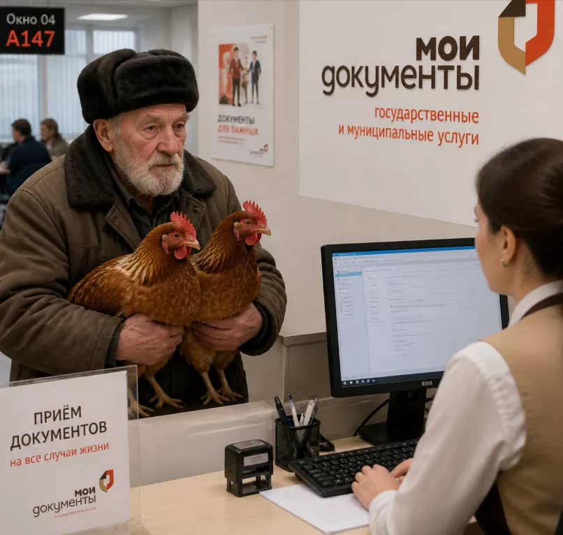 Курам на смех