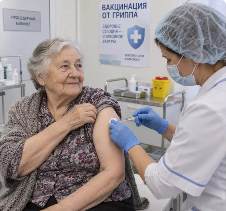 Пришло время прививаться