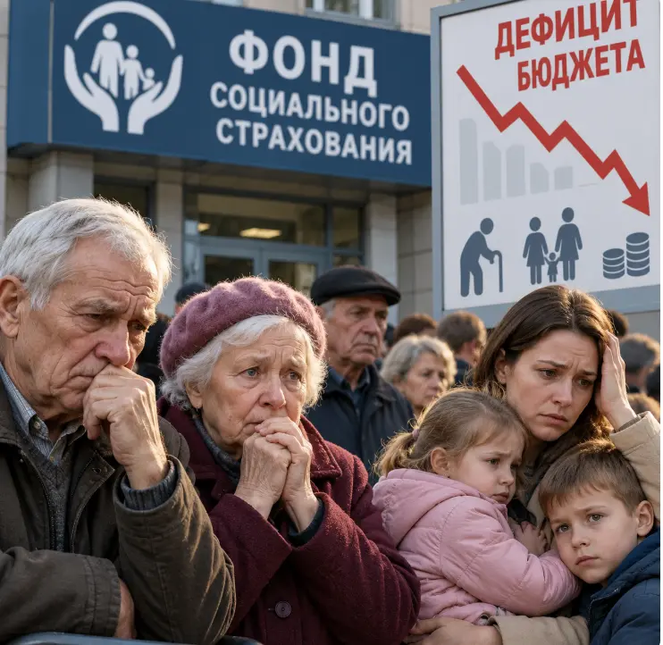 У соцстраха бюджет оказался дефицитным